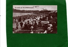 Vintage Postcard Flying at Scarborough posted 1915