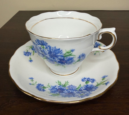 Vintage colclough cornflower - vintage,