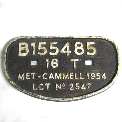 Vintage cast iron railway - cast,