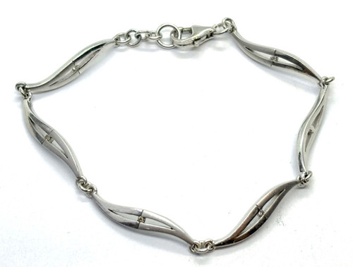 Sterling silver hot diamonds - silver,