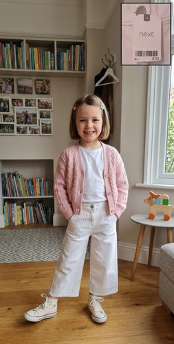 Next bnwt girls - girls, white