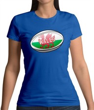 Welsh Flag Rugby Ball - Womens