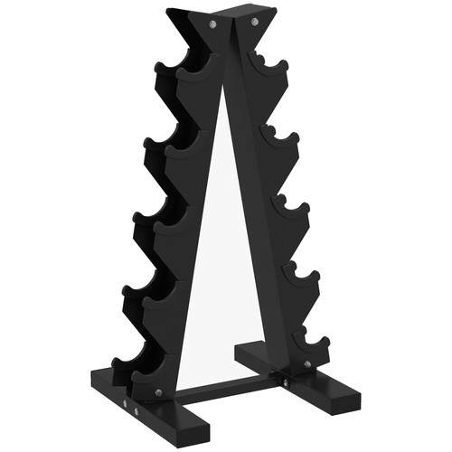 Five tier dumbbell storage - dumbbell,
