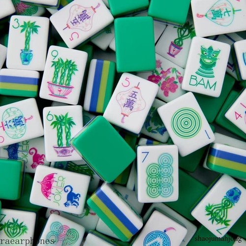 New vibrant layered mahjong - vibrant,