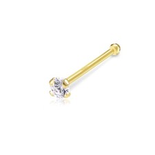 14K Solid Yellow Gold Cubic