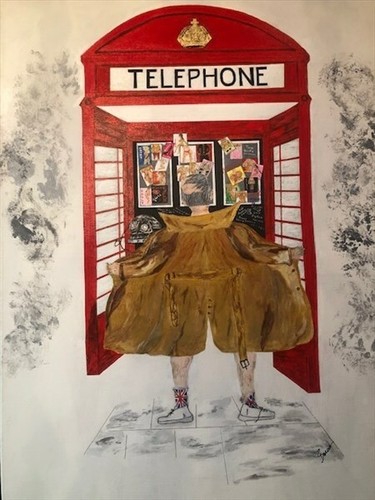 The flasher reduced - 'the, flasher!'