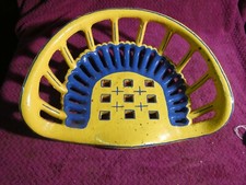 TRACTOR BAMLET RARE SEAT IMPLEMENT FARM PLOUGH VINTAGE MANCAVE BAR STOOL