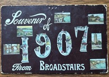 1907 Broadstairs, Souvenir Postcard by J. Welch & Sons, Sent to St Peters, Kent