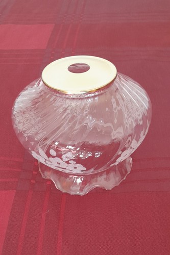 Vintage amber glass ceiling - amber,