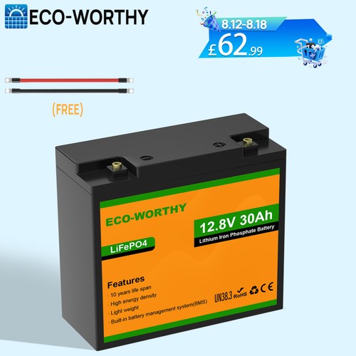 Eco worthy 12v - eco-worthy, 30ah