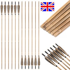 33" Bamboo Arrows 5" Feather