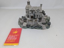 Leonardo Resin Cottage & Gardens Ornament Highly Detailed Free UK P&P MM1B