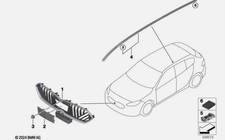 Genuine BMW Front Shadowline