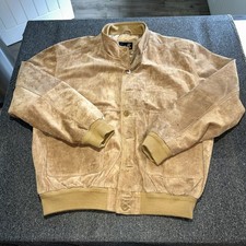 Vintage leather Bomber Jacket