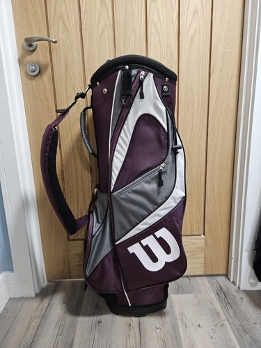 Wilson golf stand bag - stand, purple