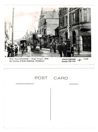 Vintage postcard gillingham - postcard,
