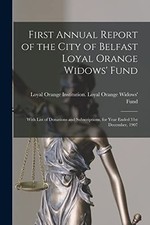 First Annual Report of the