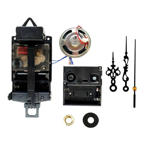Pendulum clock movement with - pendulum,