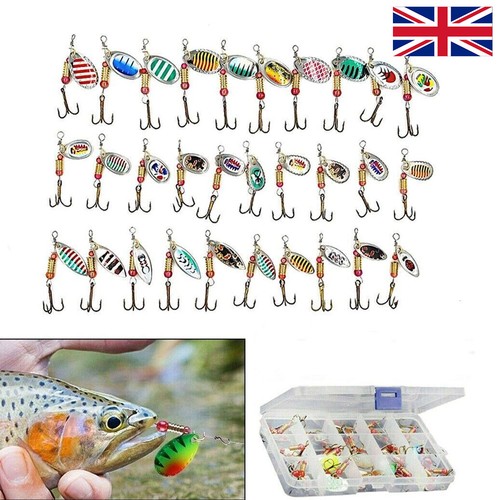 30x metal spinners - 30x, fishing