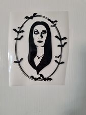 Morticia Addams Vinyl Decal