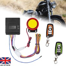 12V Motorcycle Immobilizer 1-Way Remote Control Burglar Motorbike Alarm System