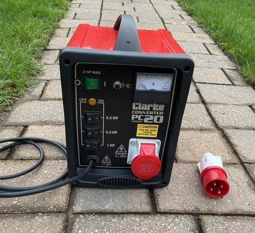Clarke pc20 phase converter - clarke,