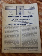 Tottenham v Cardiff City
