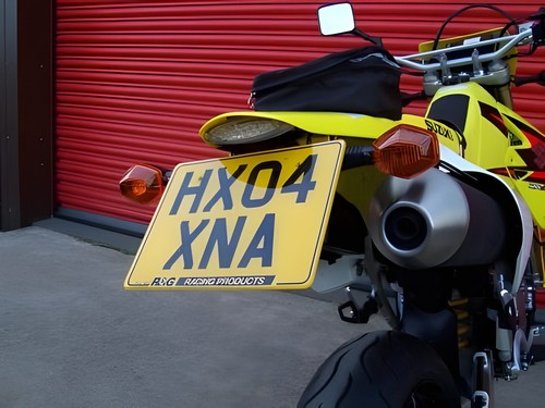 License plate holder tail - r&g,