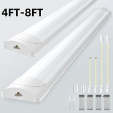 LED Strip Light Batten Tube Light Garage Workshop Office Lamp 2ft 3ft 4ft 5ft8ft