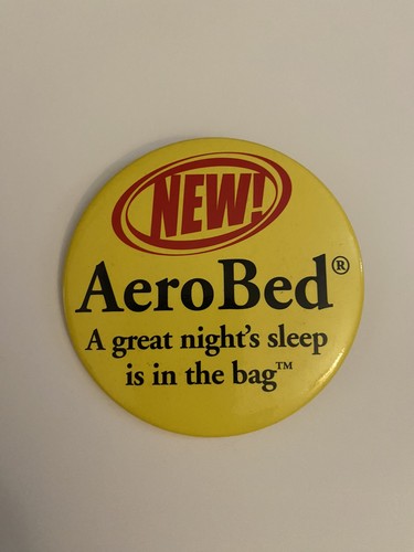 New aero bed pin back - aero,