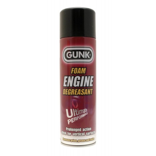 Gunk engine degreasant - degreasant, foam