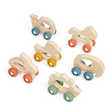 Bigjigs Toys Mini Animal Push