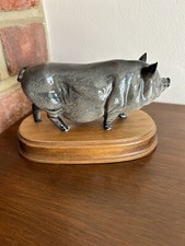 ROYAL DOULTON GREY VIETNAMESE POT BELLIED PIG GOOD CONDITION
