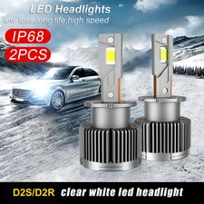 Set(2) D2S D2R LED Headlight Bulbs 6000K Upgrade Replace Xenon 85122 66240 66040