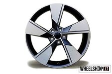 Skoda Volkswagen Seat R17 5x112 alloy wheels 4x17 inch 7j rims black machine