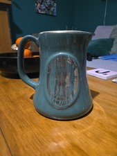 VINTAGE BREWERIANA Pub Water Jug Greene King Fine Ales Gilded Logo