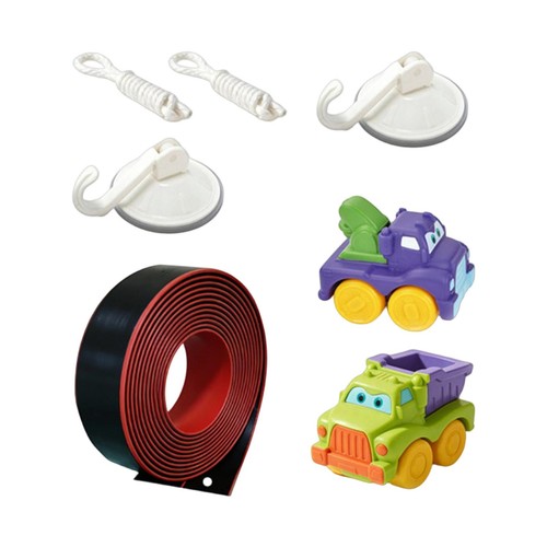 Race car bath toy set - race, set,
