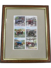 Framed Tractor Art Print