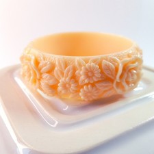 Vintage Pale Pink Plastic