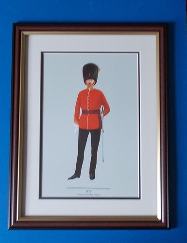 British army framed - framed,
