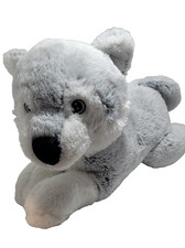 HUSKY DOG SIBERIAN HUSKY PUPPY DOG CUDDLY 14"PLUSH SOFT TOY TEDDY HUSKY DOG