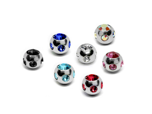 Titanium piercing ball - titanium,