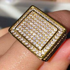 Mens Bling Ring Iced Out 2.5ct