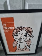 Pete mckee TCT Print signed by Ed Sheeran & Mckee