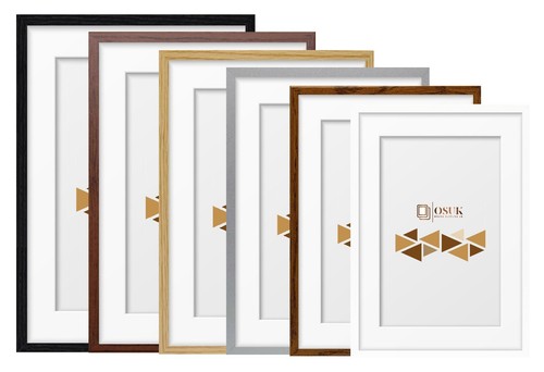 Thin photo frame black - thin, white