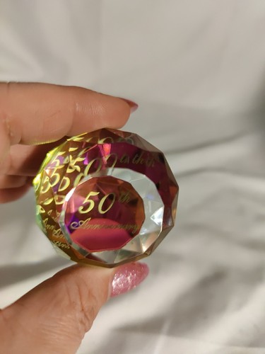 50th anniversary crystal - 50th,