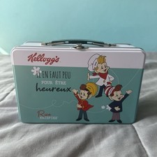 Kelloggs Rice Krispie Tin Lunchbox  Kitchenalia Memorabilia Mini Suitcase