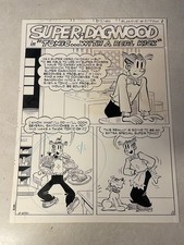 BLONDIE #214 original comic