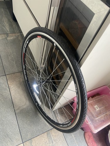 700c black front wheel - black,