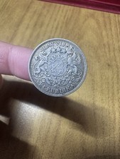 Latvian Coin 1 Lats 1924 AD